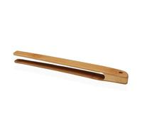 Space Home - Pinza Tostapane, Pinza in Legno - Pinza da Cucina - Pinza per Tostapane - Pinze da Cucina in Legno per Toast - Pinza da Cucina Bambu, Pinze da cucina in Legno, Pinze per Barbecue - 25 cm