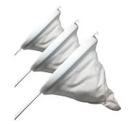 Space Home - Set di 3 Colini Flanella - Colino Panno - 16, 18 e 20 cm