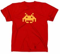 Space Invaders Culto Retrò T-Shirt Atari C64 80er Gamer Amiga Commodore Logo