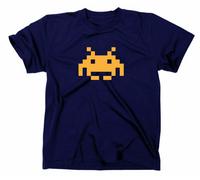 Space Invaders Culto Retrò T-Shirt Atari C64 80er Gamer Amiga Commodore Logo