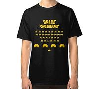 Space Invaders (Ready Player One Halliday Anorak) T-Shirt Tees Clothing Black XXL