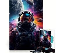 Space Is Wild Puzzle da 1000 pezzi per adulti Gioco di logica mentale Serene Time Taglio preciso Regalo di Natale (38x26cm)