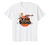 Space Jam: A New Legacy Bugs, Taz And Marvin Maglietta, Bambini, Bianco, 4 Anni