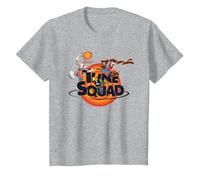 Space Jam: A New Legacy Bugs, Taz And Marvin Maglietta, Bambini, Grigio Melange, 8 Anni