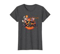 Space Jam: A New Legacy Bugs, Taz And Marvin Maglietta, Donna, Grigio Scuro, XXL