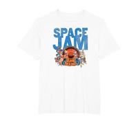 Space Jam A New Legacy Tune Squad Maglietta, Uomo Taglie Grandi, Bianco, 5X Tall