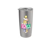 Space Jam Lola Logo Bicchiere termico in acciaio inox doppia parete