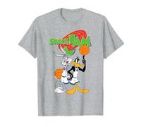 Space Jam Looney Tunes Bugs Daffy Basket Classic Heroes Maglietta