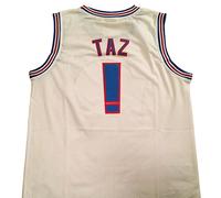 Space Jam Taz Jersey - ! Tune Squad - White (X-Large) by