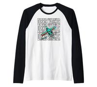 Space Junk Debris Watcher Satellite Tracker Maglia con Maniche Raglan
