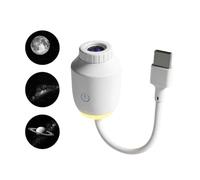 Space LED Projector, USB Powered Nightlight Lamp, Compact Starry Sky Lighting Tool, Reusable Decor Kit, Portable Ambient Accessory, for Home Classroom Party Birthday Meditation Sleep Kids Boys Girls