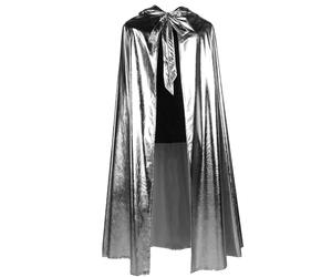 Space Mantello con cappuccio Galaxy | Argento - Costume Alien, argento, Taglia unica