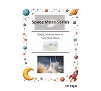 Space Maze Series - Easy, Medium, Hard & Very Hard Maze Puzzles