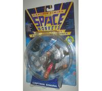 SPACE MONKEYS Action Figure Blister Moc Fondo NUOVO MATTEL Captain Simian