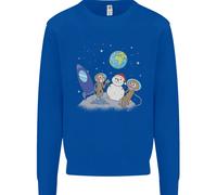 Space Monkeys Alieni UFO Babbo Natale Uomo Felpa Maglione