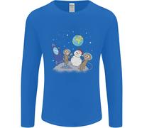 Space Monkeys Alieni UFO Natale Pupazzo di Neve Uomo Maniche