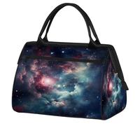 Space Nebula Borsa da palestra per uomini e donne, universo, galassia stella, da viaggio, sport, borsone impermeabile, per il fine settimana, borsa leggera da portare con sé
