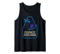 Space Nerd Design Galaxy Explorer Cosmic Wanderer Club Canotta