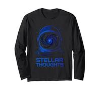 Space Nerd Design Galaxy Explorer Cosmic Wanderer Club Maglia a Manica