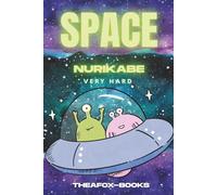 Space Nurikabe Very Hard: 55 Very Hard Nurikabe Puzzles | Solutions included