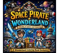 Space Pirate Wonderland Coloring Book