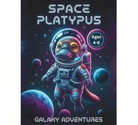 Space Platypus Coloring Book for Kids Ages 4-8: Galaxy Adventures: Funny Astronaut Animal Activity Book | Solar System, Planets, and Alien Friends Pages for Boys and Girls