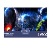 Space Puzzle 1000 Pièces Pour Adultes Et Enfants À Partir De 12 Ans Jeu Cadeau Unique Divertissement Créatif Cadeau Classiques Décoration De La Maison 38x26cm/1000pcs