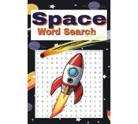 Space Puzzle Book: Word Searches with Easy to Read Print about Astronomy, Astrophysics, Stars, Planets and More | 6 x 9 inches, 110 pages | 50+ Puzzles... Gift for Holidays, Vacations and Free Times