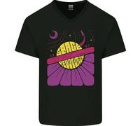 Space Revolution Universo Astronauta T-Shirt In Cotone A V Per Uomini Anni '60