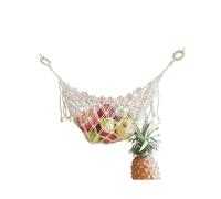 Space-Saving Fruit Hammock & Under Cabinet Basket - Kitchen Organizer for Fresh Produce & Creative Storage Solutions
