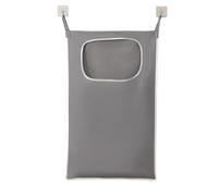 Space Saving Over The Door Hamper, Organizer Storage Bag with Zipper, Large Laundry Hamper Bag, Hanging Bathroom Clothes Basket, Door Pouch