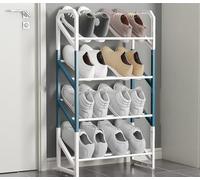 Space-Saving Shoe Rack for Entryway - Lightweight & Mini Shoe Stand Perfect Corner Shelf for Closets & Small Spaces nize Your Footwear Effortlessly