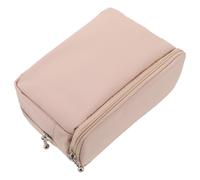 Space Saving Sky Blue Nylon Makeup Brush Case Travel Cosmetic Organizer