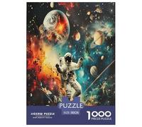 Space Scene Jigsaw Puzzle Impossibili 1000Pcs Decorazione Per La Casa. Giochi Rilassamento E Intelligence Per Adulti E Ragazzi Da 14 Anni 38x26cm/1000pcs