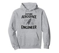Space Ship Engineer Kids - Futuro Ingegnere aerospaziale Felpa con Cappuccio