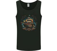 Space Ship Fantasy Barchetta Vela Marinaio Uomo Canotta