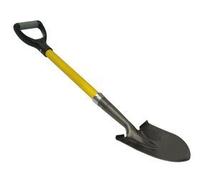 SPACE-SHOP Vanga Mini Shovel in Acciaio per Metal Detector Metaldetector Cercametalli Oro