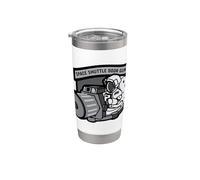 Space Shuttle Door Gunner Bicchiere termico in acciaio inox doppia parete