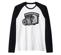 Space Shuttle Door Gunner Maglia con Maniche Raglan
