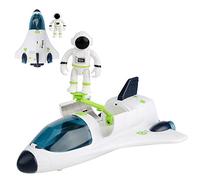 Space Shuttle Venture Toys Creator Avventura dello Space Shuttle Space Ship Space Rover Spaziale Giocattolo Costruzioni Bambini Space Exploration Flotta Building Learning Science Experiment Giocattoli