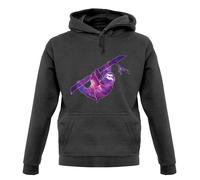 Space Sloth - Felpa - Pigro - Animale - Regalo - Due Dita - Tre Dita