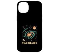 Space Star Dreamer Astronomer Vintage Uomo Custodia per iPhone 14 Plus