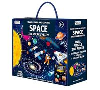 Space. The solar system. Travel, learn and explore. Libro puzzle. Ediz. a ...
