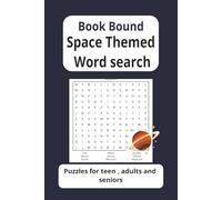 Space Theme Word Search Puzzle Book: Word Searches with Easy to Read Print about outer space, solar systems, stars and More | 6x9 inches, 110 pages | 50+ Puzzles... Gift for Vacations, Holiday