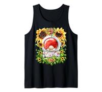 Space Themed GNOME for Sunflower Mom Funny Astronomy Teacher Canotta