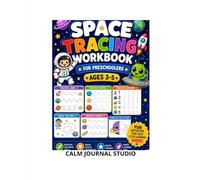Space Tracing Workbook for Preschoolers Ages 3-5: Fun Space Tracing Activities for Preschool and Kindergarten Kids