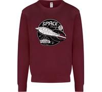Space Trip Rocket Ship Astronaut Uomo Sweatshirt Jumper