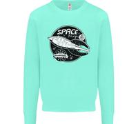 Space Trip Rocket Ship Astronaut Uomo Sweatshirt Jumper
