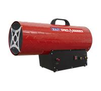 Space Warmer Propano Riscaldamento 102,000 -170,000Btu/Hr (30-50kW) LP170 Sealey