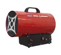 Space Warmer Propano Riscaldamento 61,000 -102,000Btu/Hr (18-30 Kw) LP100 Sealey